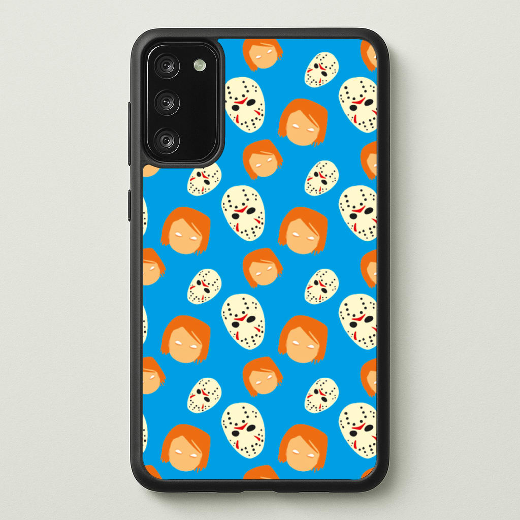 Chucky And Jason Pattern - Halloween  - Halloween Phone Case for Galaxy A41