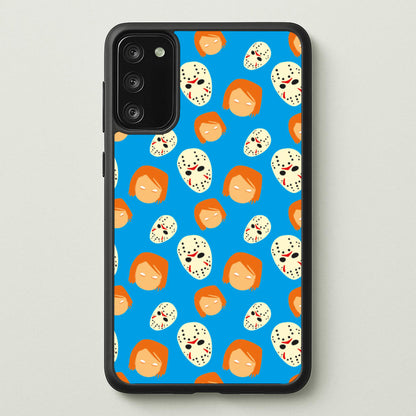 Chucky And Jason Pattern - Halloween  - Halloween Phone Case for Galaxy A41