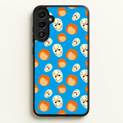 Chucky And Jason Pattern - Halloween  - Halloween Phone Case for Galaxy A34