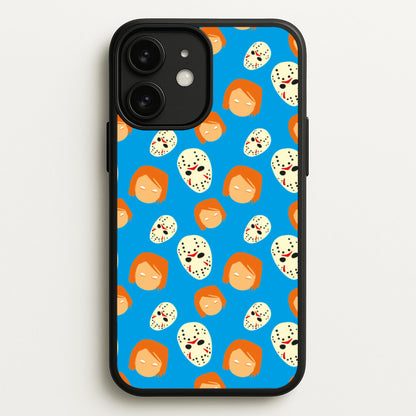 Chucky And Jason Pattern - Halloween  - Halloween Phone Case for iPhone 11