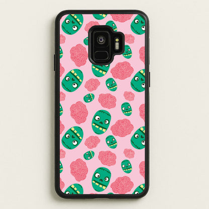 Frankenstein And Brains - Halloween  - Halloween Phone Case for Galaxy S9