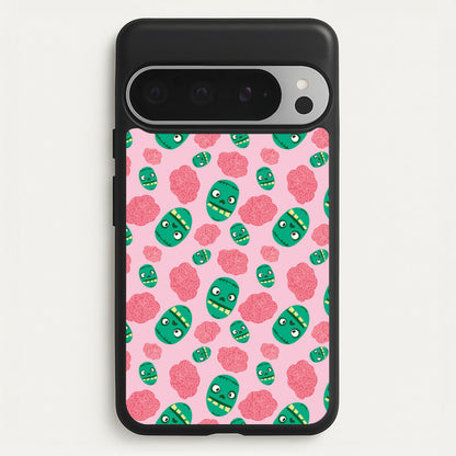 Frankenstein And Brains - Halloween  - Halloween Phone Case for Google Pixel 9 Pro XL