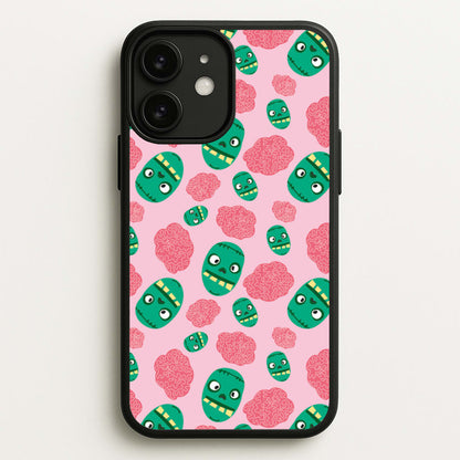 Frankenstein And Brains - Halloween  - Halloween Phone Case for iPhone 11