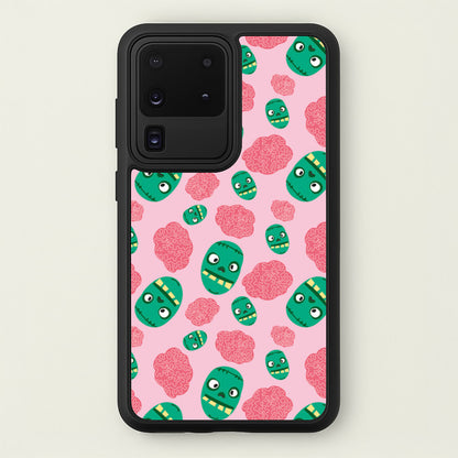 Frankenstein And Brains - Halloween  - Halloween Phone Case for Galaxy S20 Ultra