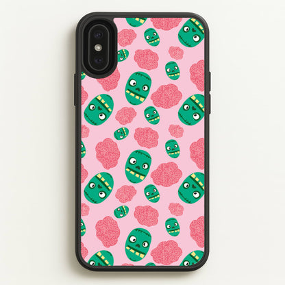 Frankenstein And Brains - Halloween  - Halloween Phone Case for iPhone XS Max