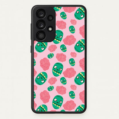Frankenstein And Brains - Halloween  - Halloween Phone Case for Galaxy A33