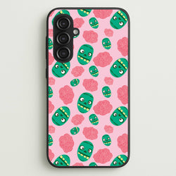 Frankenstein And Brains - Halloween  - Halloween Phone Case for Galaxy S23FE