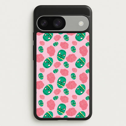 Frankenstein And Brains - Halloween  - Halloween Phone Case for Google Pixel 9 / 9 Pro