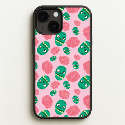 Frankenstein And Brains - Halloween  - Halloween Phone Case for iPhone 13 Mini