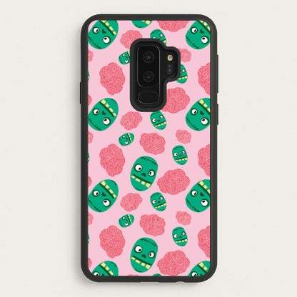 Frankenstein And Brains - Halloween  - Halloween Phone Case for Galaxy S9 Plus