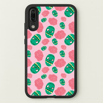 Frankenstein And Brains - Halloween  - Halloween Phone Case for Huawei P20