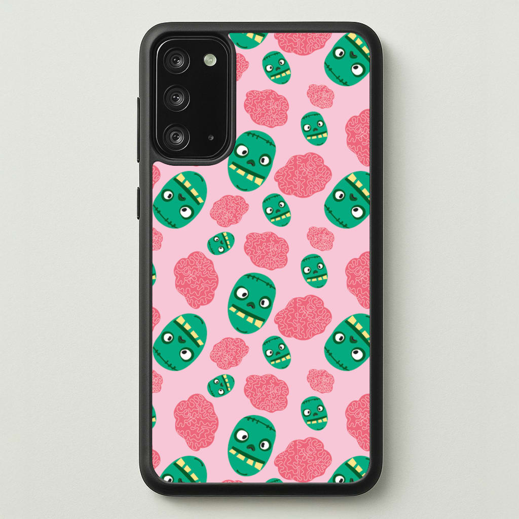 Frankenstein And Brains - Halloween  - Halloween Phone Case for Galaxy Note 20