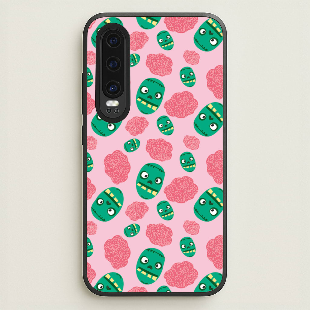 Frankenstein And Brains - Halloween  - Halloween Phone Case for Huawei P30
