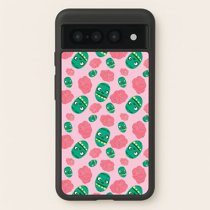 Frankenstein And Brains - Halloween  - Halloween Phone Case for Google Pixel 7 Pro