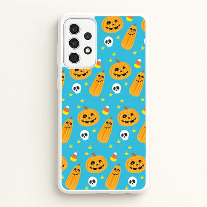 Halloween Pattern 1  - Halloween Phone Case for Galaxy A52 / A52s