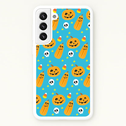Halloween Pattern 1  - Halloween Phone Case for Galaxy S21FE