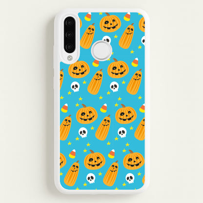 Halloween Pattern 1  - Halloween Phone Case for Huawei P30 Lite