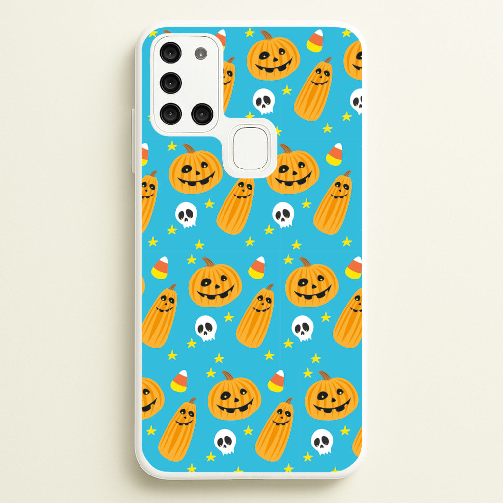 Halloween Pattern 1  - Halloween Phone Case for Galaxy A21s