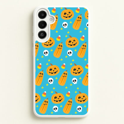 Halloween Pattern 1  - Halloween Phone Case for Galaxy A36