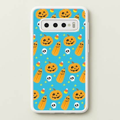Halloween Pattern 1  - Halloween Phone Case for Galaxy S10 Plus