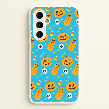 Halloween Pattern 1  - Halloween Phone Case for Galaxy A54