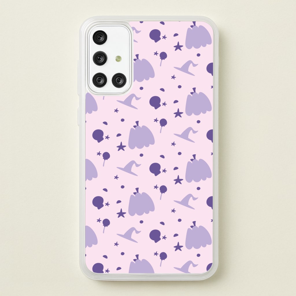 Halloween Pattern 5  - Halloween Phone Case for Galaxy A71