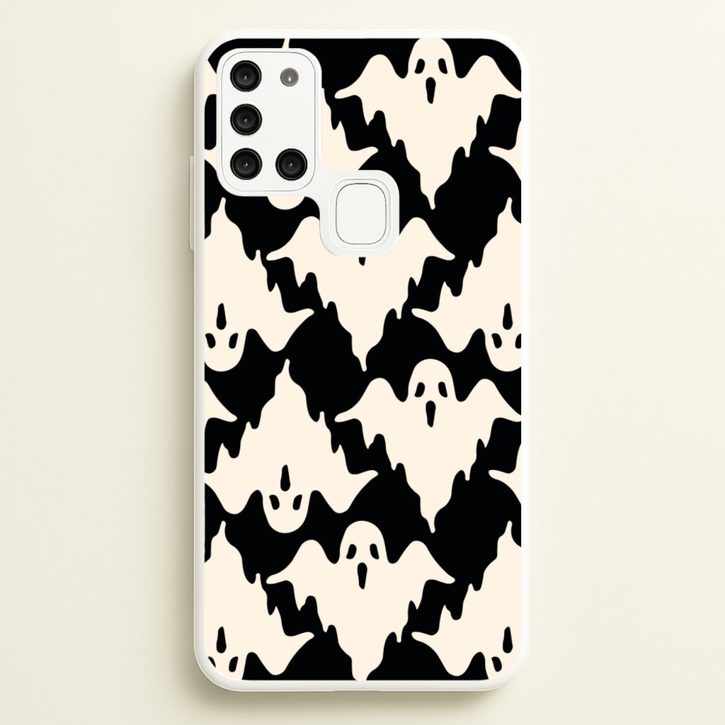 Halloween Pattern 17  - Halloween Phone Case for Galaxy A21s