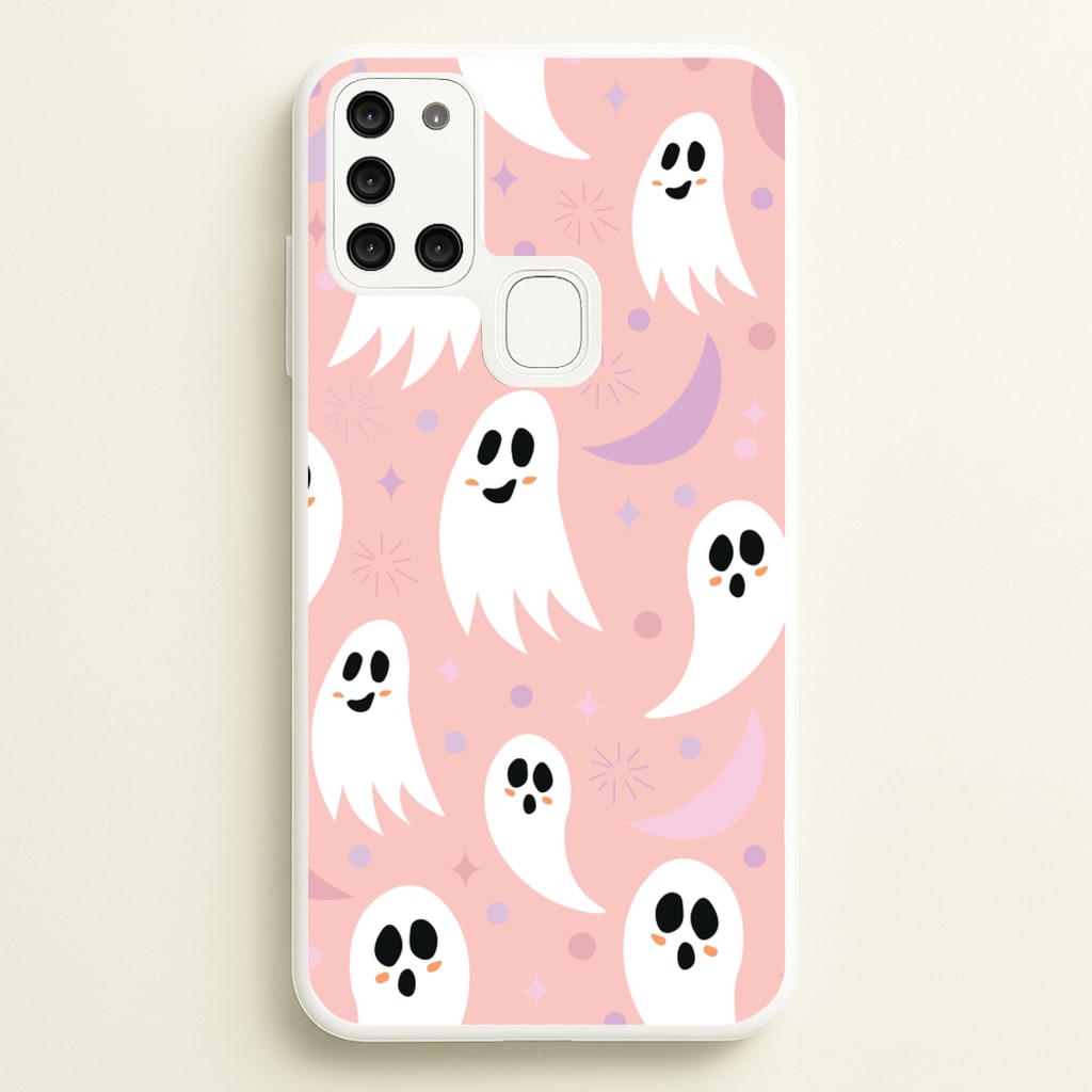 Halloween Pattern 18  - Halloween Phone Case for Galaxy A21s