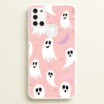 Halloween Pattern 18  - Halloween Phone Case for Galaxy A21s