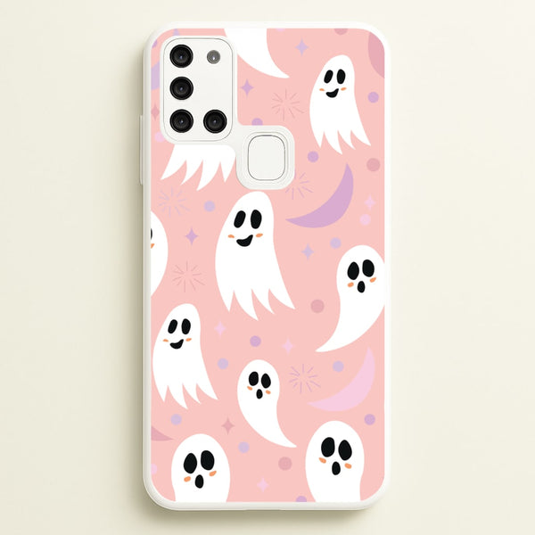 Halloween Pattern 18  - Halloween Phone Case for Galaxy A21s