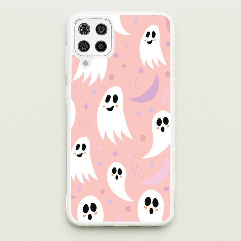 Halloween Pattern 18  - Halloween Phone Case for Galaxy A12