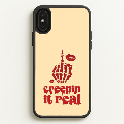 Creepin It Real  - Halloween Phone Case for iPhone XS Max