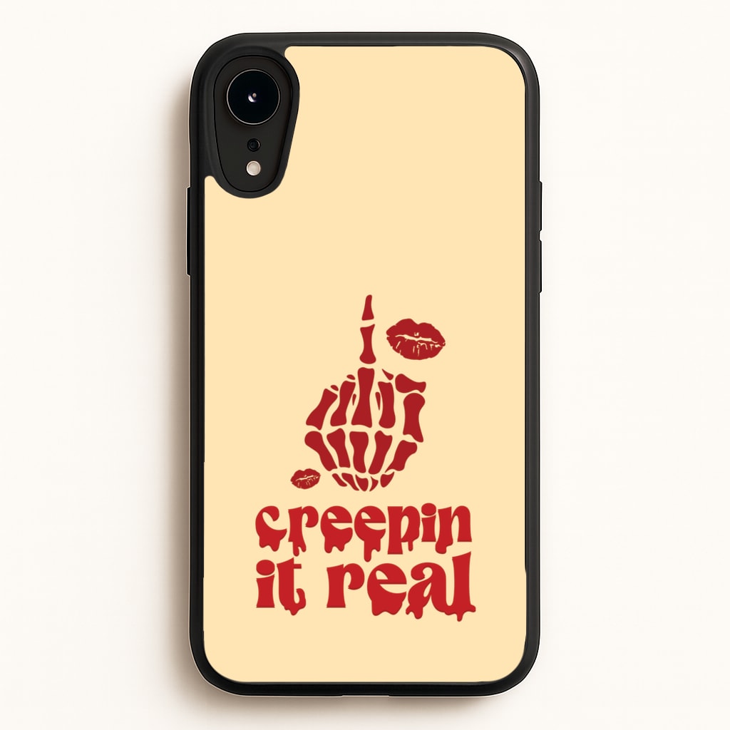 Creepin It Real  - Halloween Phone Case for iPhone XR