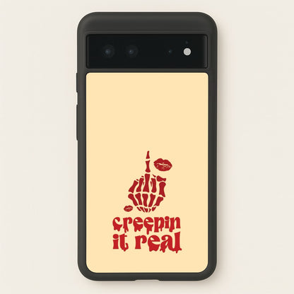 Creepin It Real  - Halloween Phone Case for Google Pixel 6