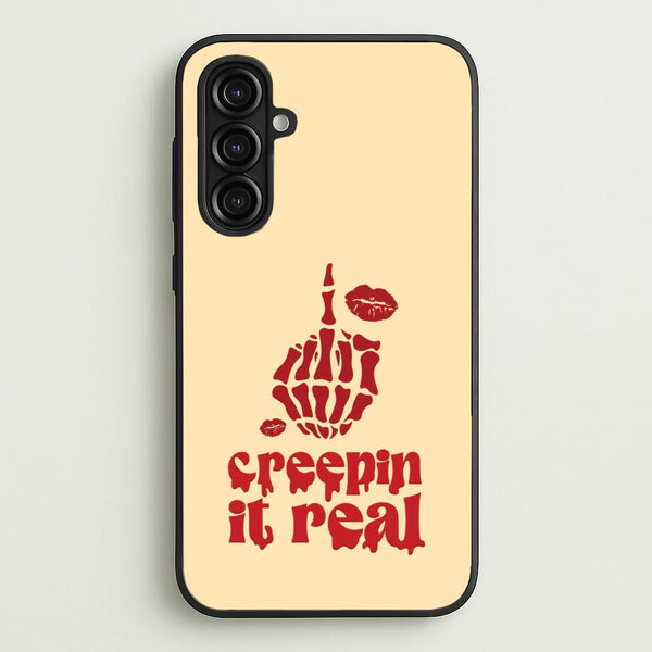 Creepin It Real  - Halloween Phone Case for Galaxy A16