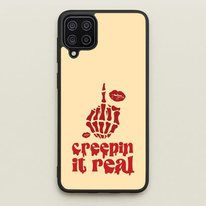Creepin It Real  - Halloween Phone Case for Galaxy A12