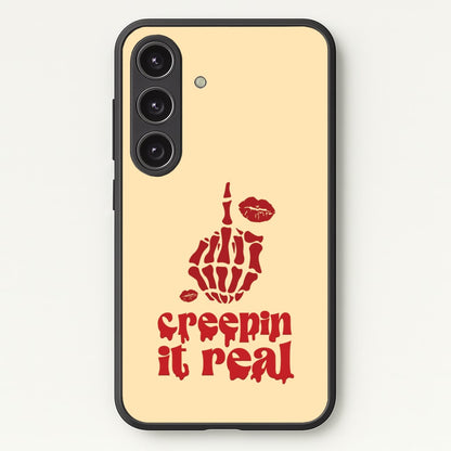 Creepin It Real  - Halloween Phone Case for Galaxy S25