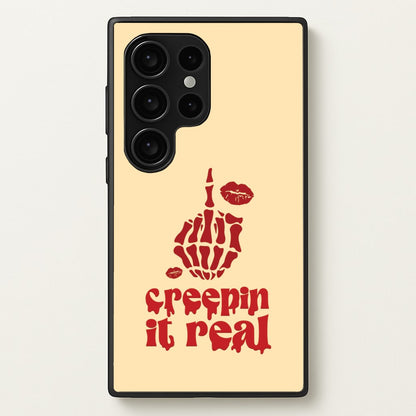 Creepin It Real  - Halloween Phone Case for Galaxy S24 Ultra