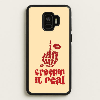Creepin It Real  - Halloween Phone Case for Galaxy S9