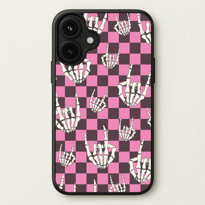 Rock On Skeleton Phone Case for iPhone 17