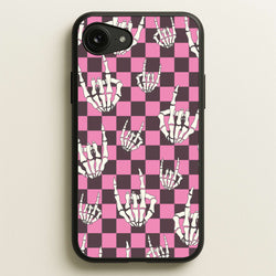 Rock On Skeleton  - Halloween Phone Case for iPhone 16e