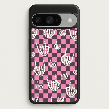 Rock On Skeleton Phone Case for Google Pixel 10 / 10 Pro