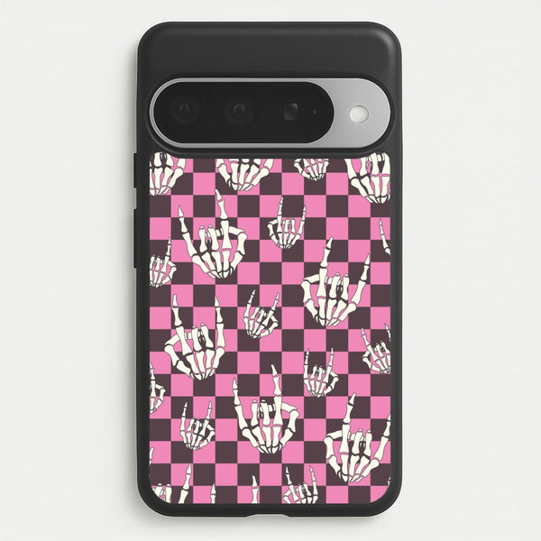 Rock On Skeleton Phone Case for Google Pixel 10 Pro XL