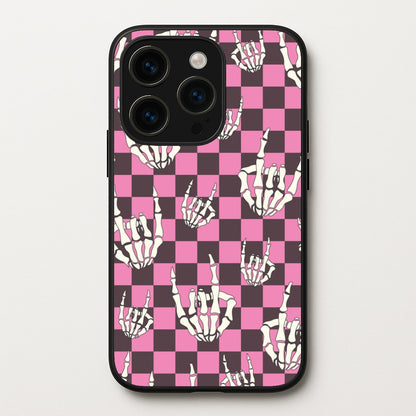 Rock On Skeleton  - Halloween Phone Case for iPhone 15 Pro Max