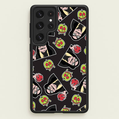 Witch Pattern  - Halloween Phone Case for Galaxy S22 Ultra