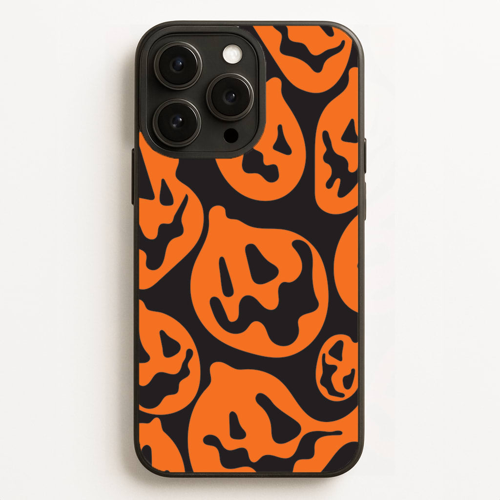 Pumpkin Pattern  - Halloween Phone Case for iPhone 16 Pro Max