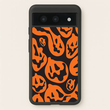 Pumpkin Pattern  - Halloween Phone Case for Google Pixel 8a
