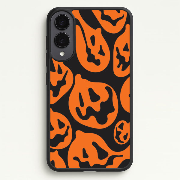 Pumpkin Pattern  - Halloween Phone Case for Galaxy S25 Edge