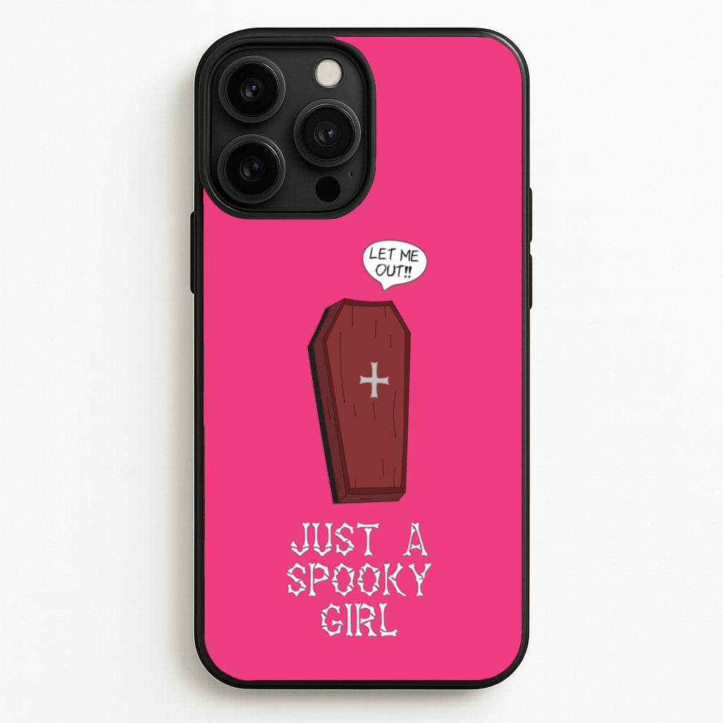 Just A Spooky Girl  - Halloween Phone Case for iPhone 13 Pro Max