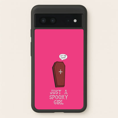 Just A Spooky Girl  - Halloween Phone Case for Google Pixel 7